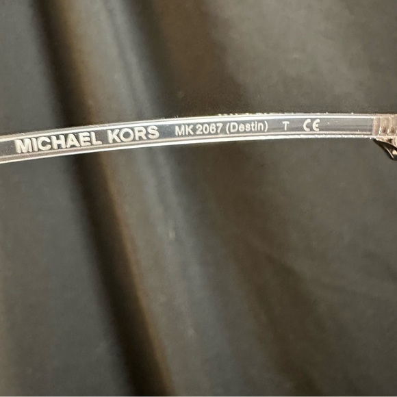 Michael Kors Women's Sunglasses with Crystal Accents - Clear and Silver - Picture 10 of 11